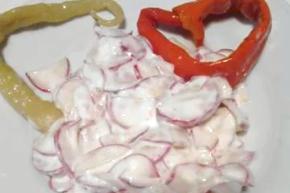 Rýchly redkvičkový šalát, recept, emadorotka
