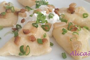 Zemiakové bryndzové pirohy, recept, Alica7