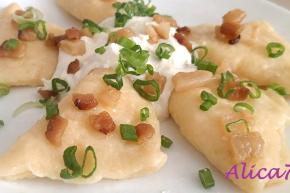 Zemiakové bryndzové pirohy, recept, Alica7
