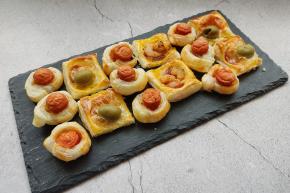 Efektné a rýchle pohostenie z lístkového cesta, recept, dasa_