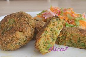 Brokolicové fašírky, recept, Alica7