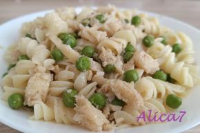 Cestoviny s rybou, recept, Alica7