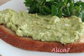 Avokádová nátierka, recept, Alica7