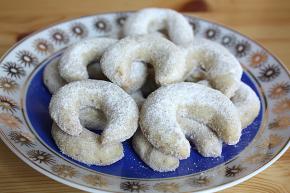 Viedenské vanilkové rožky, recept, Kamila