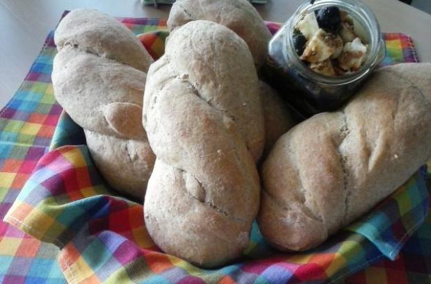 Špaldovo kukuričné bagety, recept Špaldovo kukuričné bagety, Chlieb, pečivo, recept, M.á.r.i.a