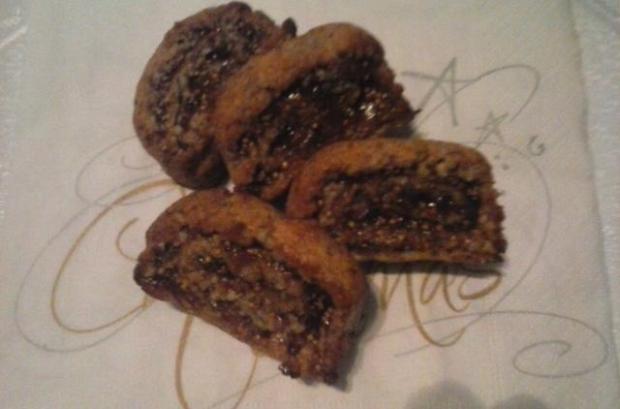 Mandľové roládky, recept Mandľové roládky, Drobné pečivo, recept, M.á.r.i.a