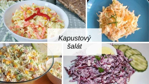 Recepty na kapustové šaláty