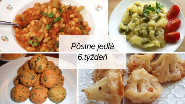 Recepty na pôstne jedlá týždeň šiesty