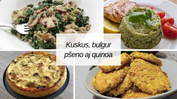 Zdravé prílohy inak: Recepty s bulgurom, kuskusom, pšenom a quinoou, Varíme, pečieme, zavárame, Naničmama.sk