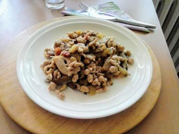 Halušky s hubami - recept