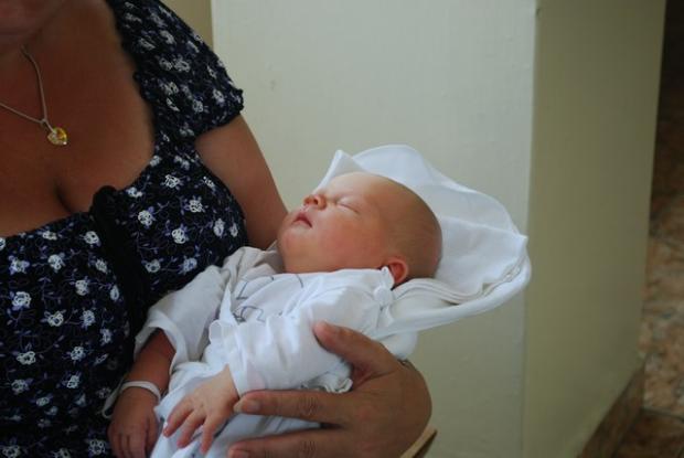 To je naša zatiaľ najmenšia princeznička- 3 dňová, Naše deti, babka Betka, 1