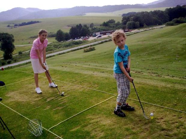 Dnes na golfe, Naše deti, eva m, 1