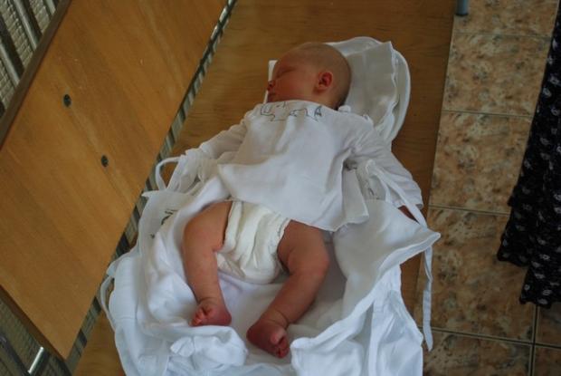 To je naša zatiaľ najmenšia princeznička- 3 dňová, Naše deti, babka Betka, 1