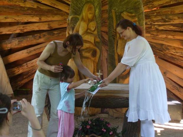 Krstí sa vodou zo Suchého potoka, Modelky a moletky, georgina, 1