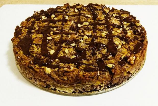 Jablkový koláč bez múky a cukru, recept