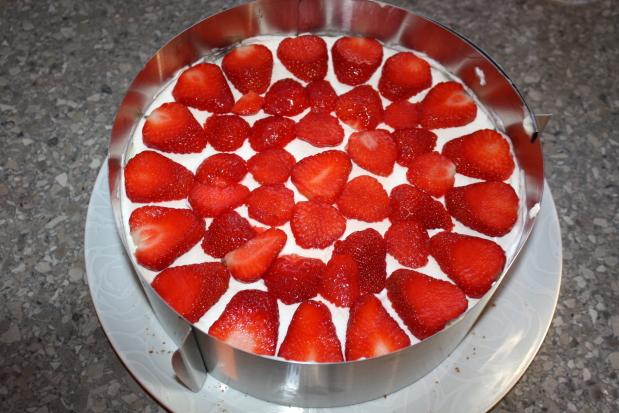 Jahodová torta, recept, 7 Jahodová torta, Torty, recept, Kamila, 7