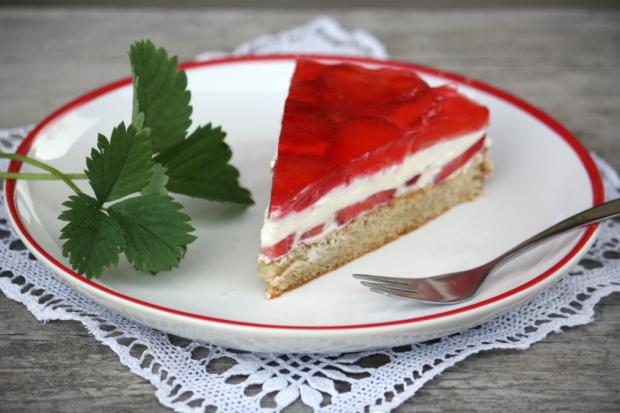 Jahodová torta, recept, 9 Jahodová torta, Torty, recept, Kamila, 9