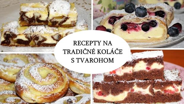 Tvarohové koláče - tradičné recepty