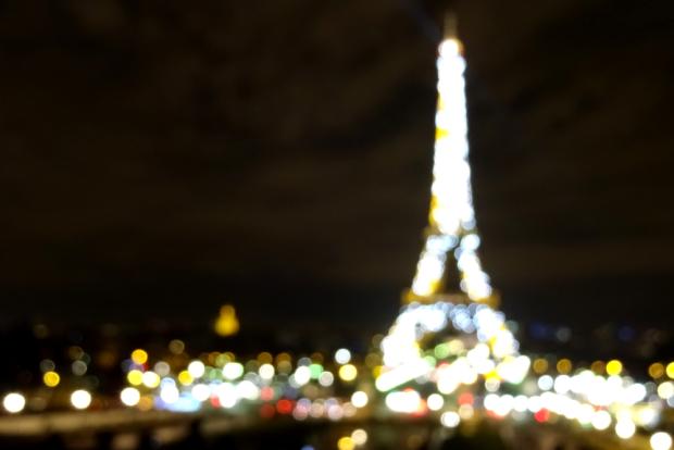 Paríž blikajúca eifelovka