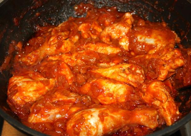 Kurací perkelt - recept postup 6