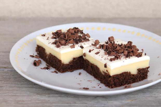 Pudingový zákusok, recept Pudingový zákusok, Zákusky, recept, Kamila