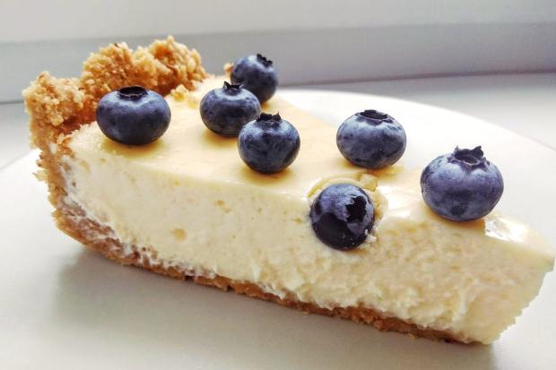 Rýchly cheesecake s čučoriekami - recept