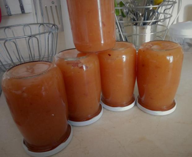 Ochutený jablkový džem, recept