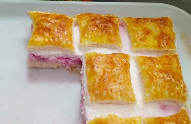Domáci krémeš, recept Domáci krémeš, Zákusky, recept, LenkaCa
