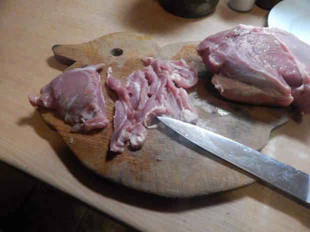Bravčový tokáň - recept postup 1