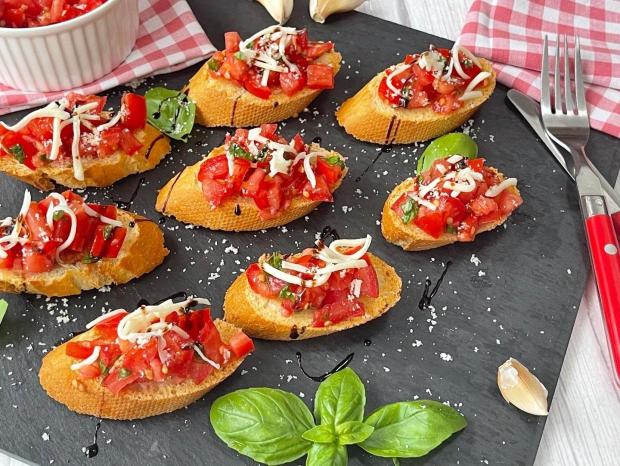 Bruskety, recept Bruskety, Rýchlovky, recept, Frommykitchendotcom