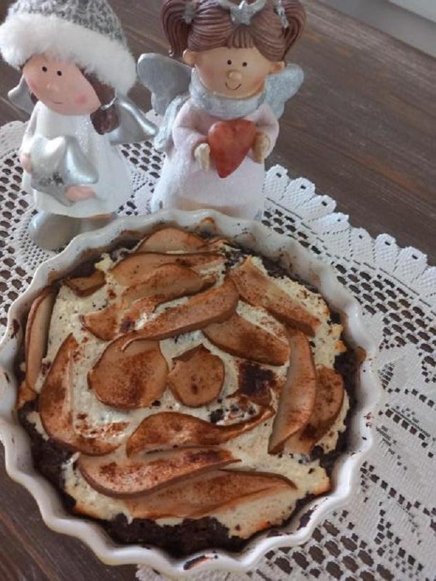 Koláč z makovej múky, Zdravé recepty, recept, Jessika