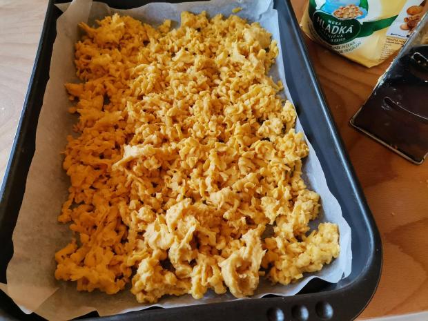 Strúhaný jablkový koláč s bielkovou penou , recept, 6 Strúhaný jablkový koláč s bielkovou penou , Koláče, recept, Oľga Birošová, 6
