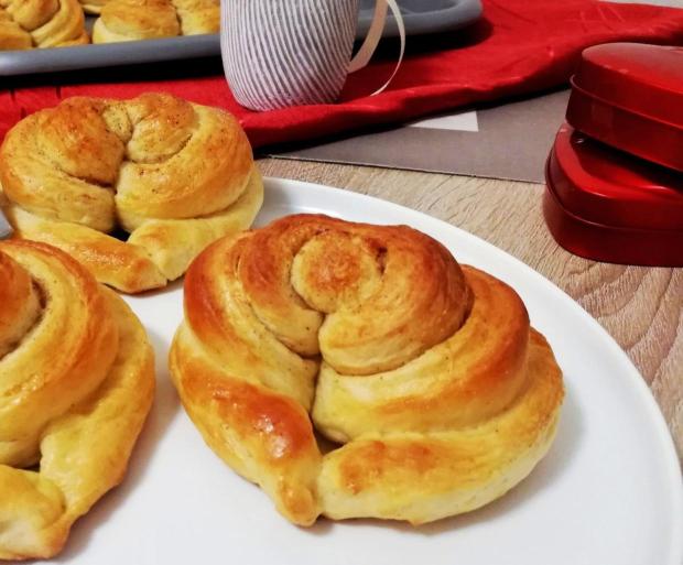Škoricovo-vanilkové srdiečka, recept Škoricovo-vanilkové srdiečka, Koláče, recept, sedita321123