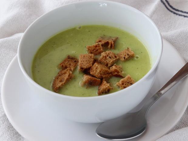 Cuketovo - pórová polievka, Polievky, recept, Kamila