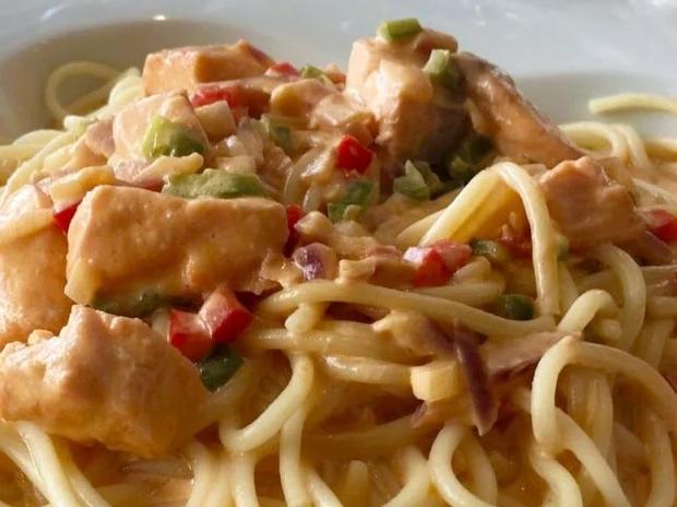 Bravčové mäso so špagetami, recept, M.á.r.i.a