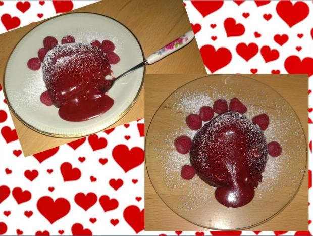 Red Velvet Lava Cake, recept Red Velvet Lava Cake, Koláče, recept, anjeli