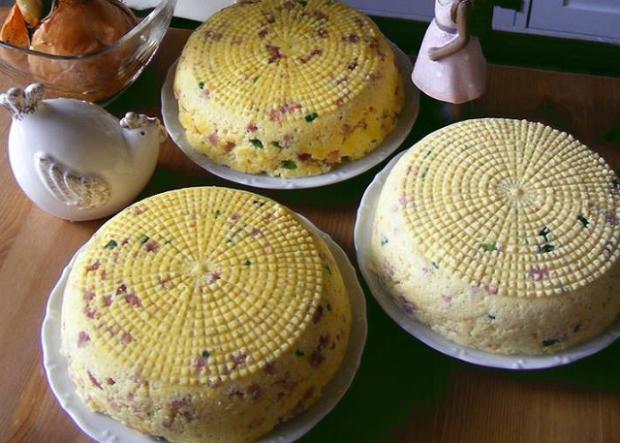 Veľkonočný syrek so šunkou, recept