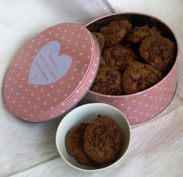 Čokoládové cookies, recept Čokoládové cookies, Drobné pečivo, recept, anjeli