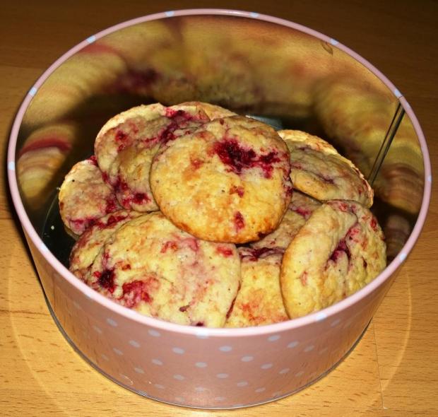 Malinovo-citrónové cookies, recept Malinovo-citrónové cookies, Drobné pečivo, recept, anjeli