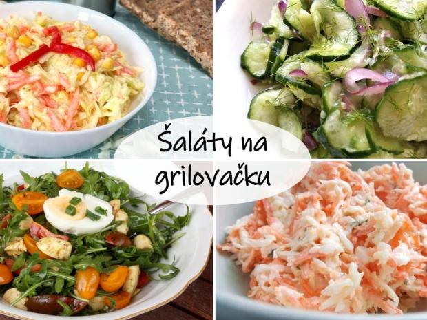 Šaláty na grilovačku ako ľahká aj sýta príloha