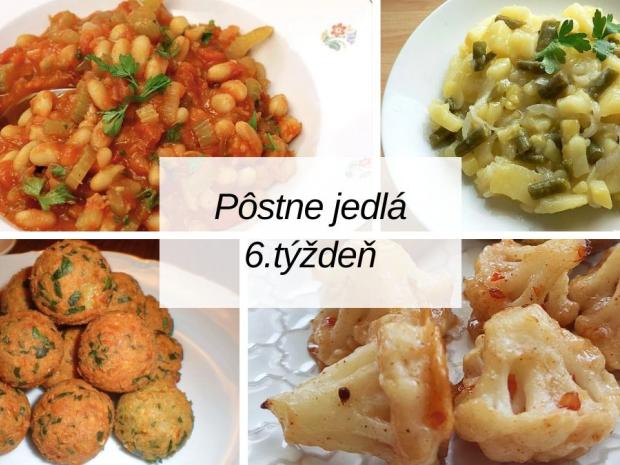 Recepty na bezmäsité pôstne jedlá - týždeň šiesty, Varíme, pečieme, zavárame, Naničmama.sk