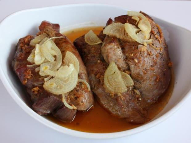 Pečené morčacie stehno, Hlavné jedlá, recept, Kamila