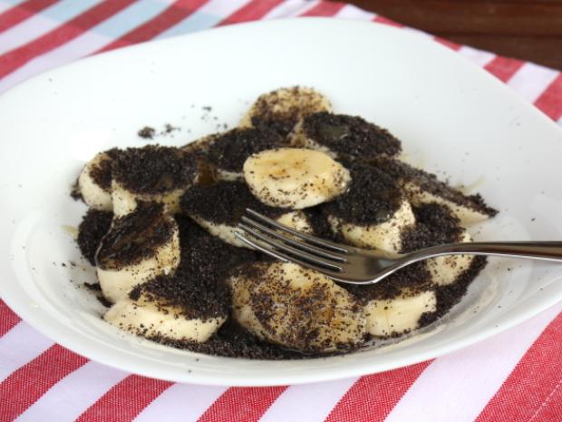 Banány s makom - zdravé raňajky, Zdravé recepty, recept, Kamila