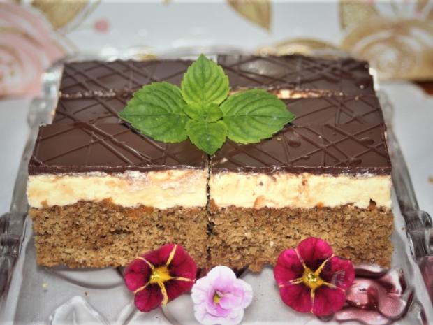 Nanukové kávovo - orechové rezy, Zákusky, recept, melisa