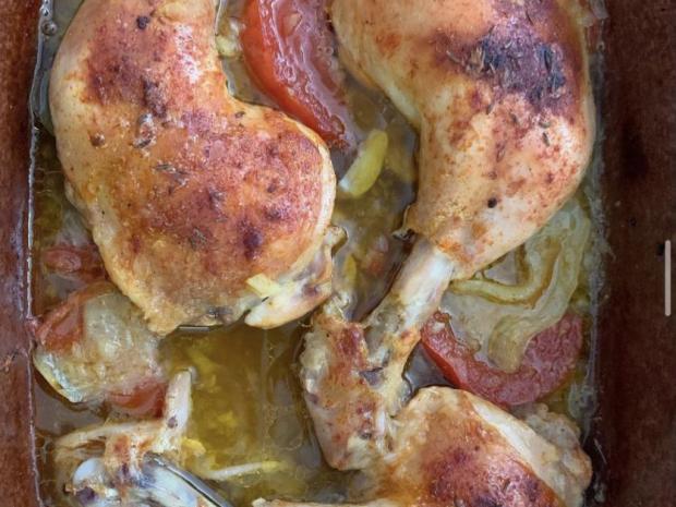 Kuracie stehná, Hlavné jedlá, recept, Frommykitchendotcom