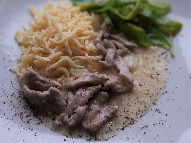 Bravčové rezančeky s pórom, Hlavné jedlá, recept, M.á.r.i.a