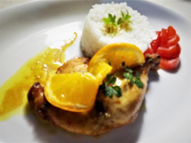 Kuracie stehná s pomarančom, Hlavné jedlá, recept, M.á.r.i.a