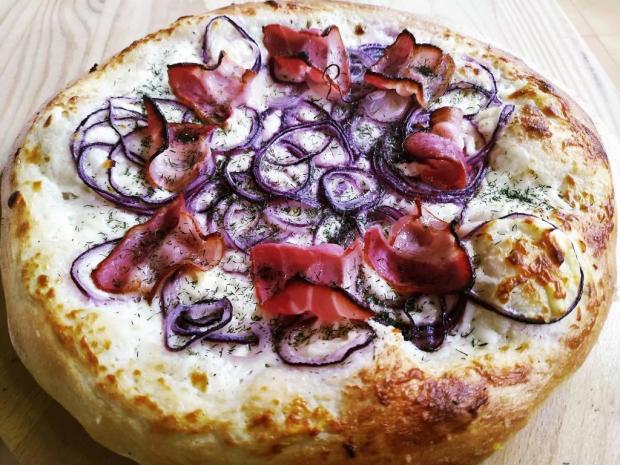 Smotanový podlesník, Slané, recept, M.á.r.i.a
