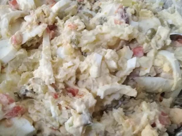Vajíčkový šalát, Šaláty, recept, emadorotka