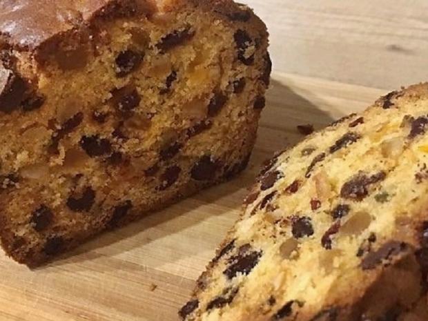 Biskupský chlebík so sušeným ovocím, Koláče, recept, M.á.r.i.a